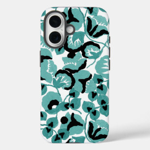 Sweet Pea (Teal) Fine Art iPhone 16 Case