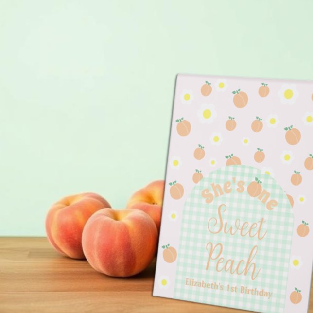 Sweet Peach 1st Birthday (Creator Uploaded)