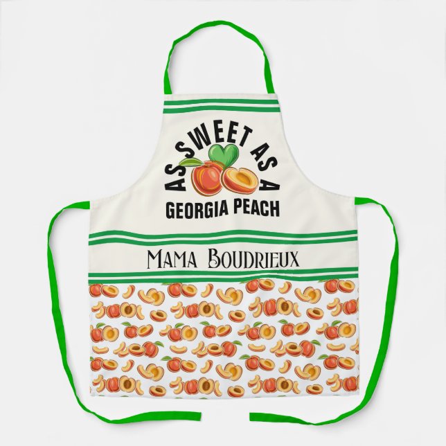 Sweet Peach   Apron (Front)