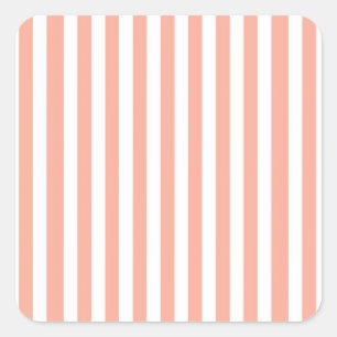 Sweet Peach Baby Shower Favour Tags – Orange Strip