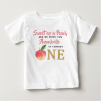 Sweet Peach Girls 1st Birthday