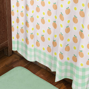 Sweet Peach Shower Curtain