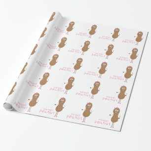 Sweet Peanut Wrapping Paper