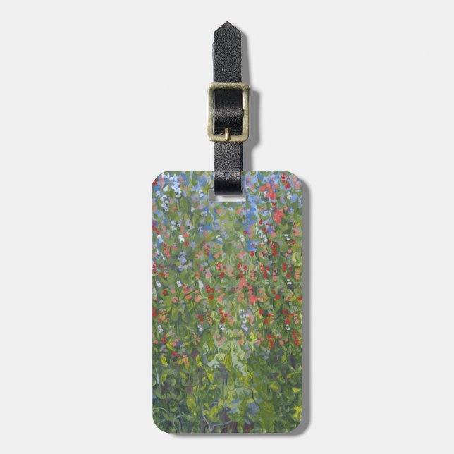Sweet Peas 2014 Luggage Tag (Front Vertical)