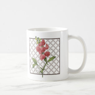 SWEET PEAS COFFEE MUG