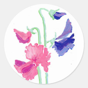Sweet Peas Stickers