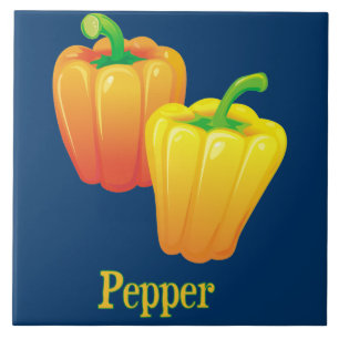 Sweet Pepper Kitchen Decorative Tile