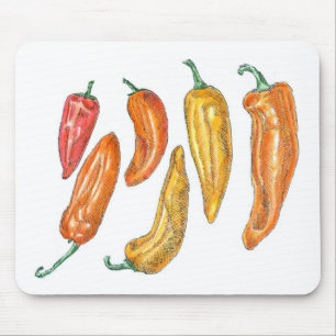 Sweet Peppers Mouse Mat