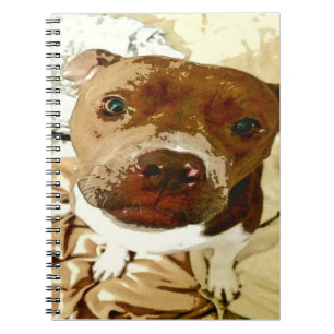 Sweet Pibble Face Notebook
