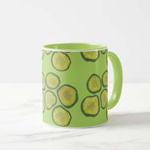 Sweet Pickle Chips Green Kosher Dill Pickle Chip Mug