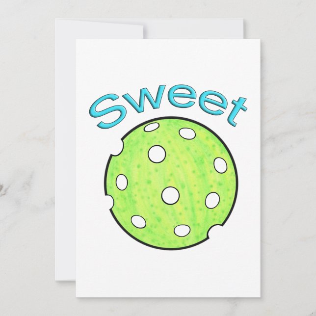 Sweet Pickle Pickleball Invitation (Front)