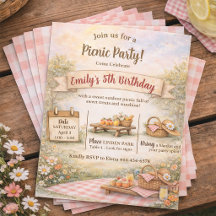 Sweet Picnic Outdoor Boho Birthday Party