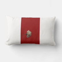 sweet pillow with a flower