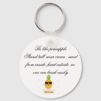 sweet pineapple magnet key ring