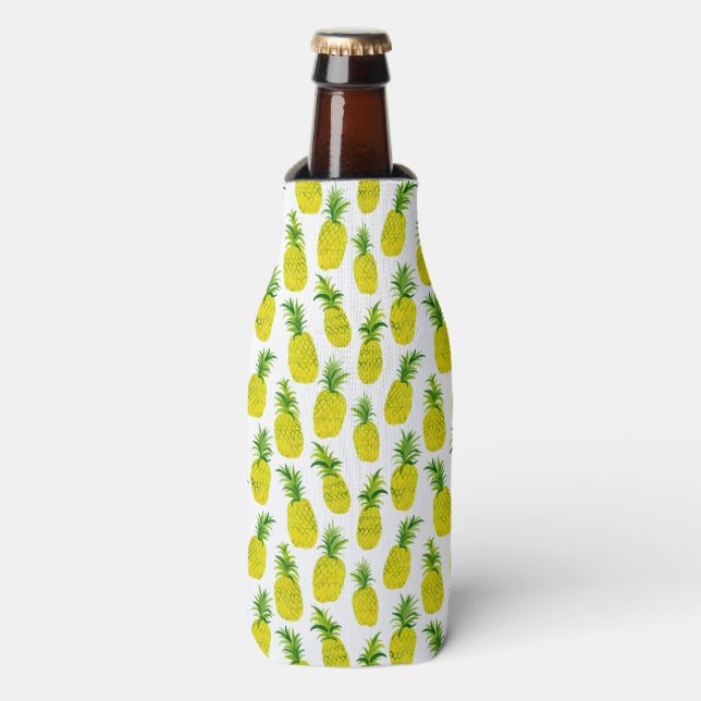 Sweet pineapple pattern keep your drinks cool bottle cooler (Bottle Front)