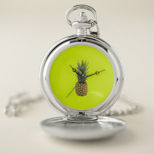 Sweet Pineapple Pocket Watch