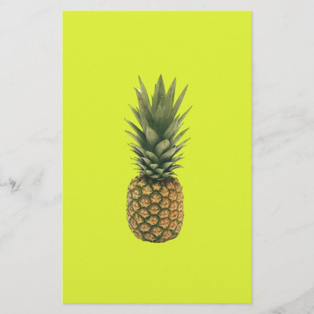 Sweet Pineapple Stationery (Front)