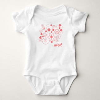 Sweet Pink Baby Bodysuit