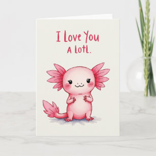 Sweet Pink Creature Birthday Card