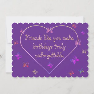 sweet Pink Heart Butterflies Sweet 16 Birthday