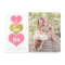 Sweet Pink Hearts | Valentine's Day Photo Card