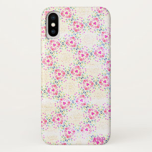 Sweet Pink Patterned All Over Unique iPhone Case