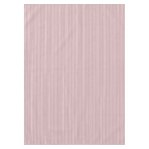 Sweet Pink Vertical Stripes Pattern Tablecloth