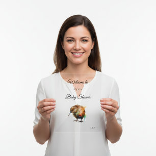 Sweet Pipi Kiwi, custom Acrylic Sign