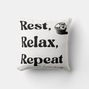 Sweet & playful text design cushion
