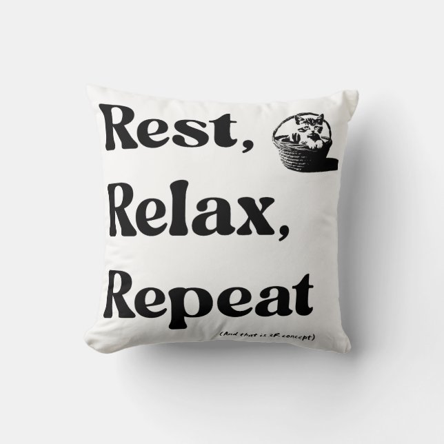 Sweet & playful text design cushion (Front)