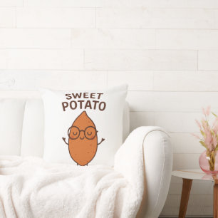 Sweet Potato Cozy Pillow