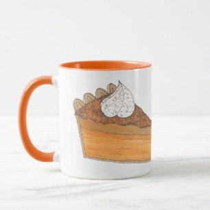 Sweet Potato Pie Slice Holiday Christmas Soul Food Mug