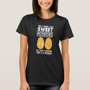 Sweet Potato Vegan Potato T-Shirt