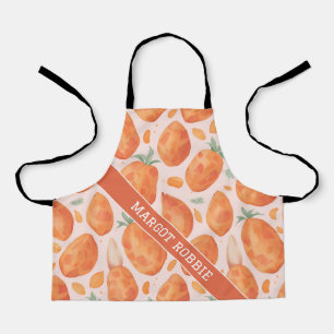 Sweet potato Watercolor Colourful Pattern Apron