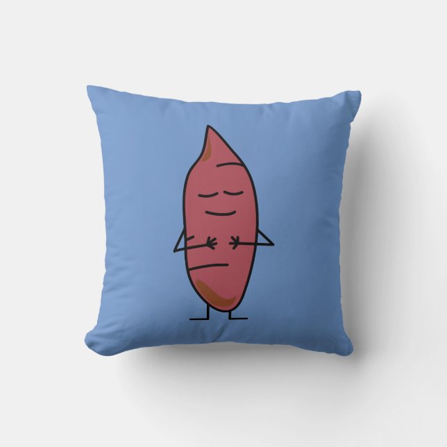 Sweet Potato Yam Yams Potatoes happybaked roasted Cushion (Front)