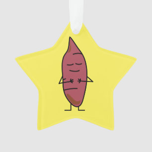 Sweet Potato Yam Yams Potatoes happybaked roasted Ornament