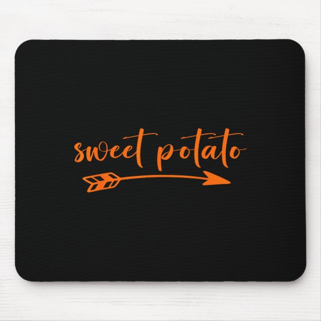 Sweet Potatoes Kind Of Rude Potato Thanksgiving Co Mouse Mat (Front)