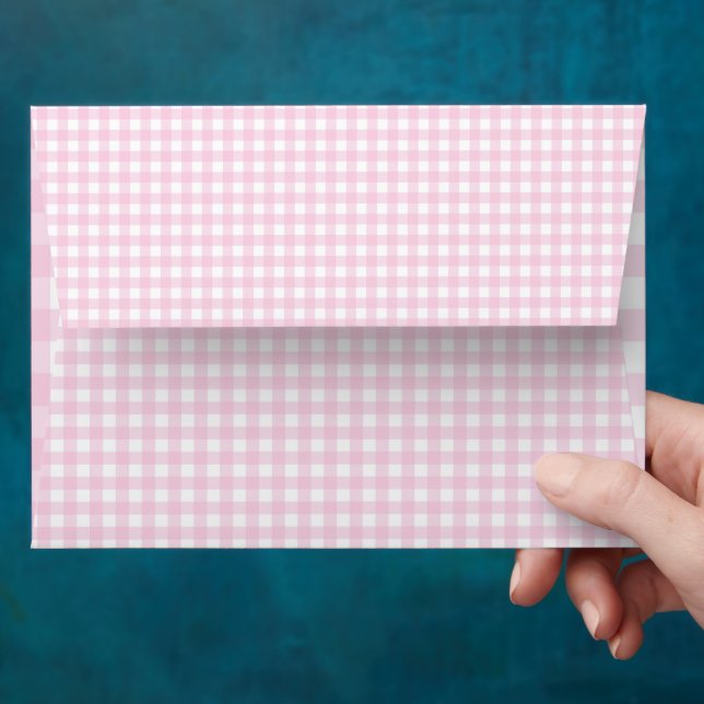 Sweet powder pink envelope (Hand)