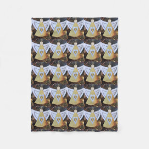 *SWEET PRECIOUS ANGLES GALORE*  CHRISTMAS BLANKET