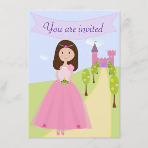 Sweet Princess Birthday Invitation