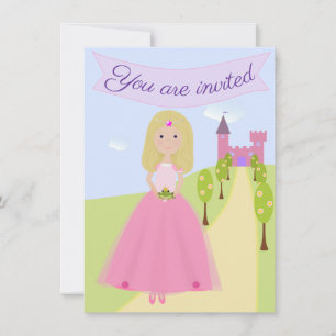 Sweet Princess Birthday Invitation
