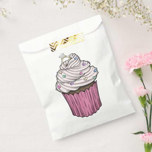 Sweet Proposal Cupcake Favour Bags (Sealed)
