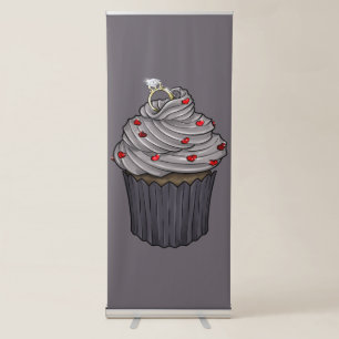 Sweet Proposal Cupcake Retractable Banner