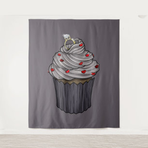 Sweet Proposal Cupcake Tapestry