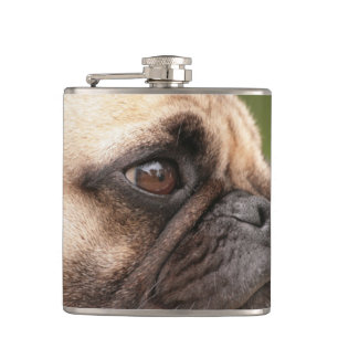 Sweet Pug Hip Flask