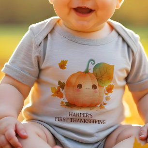 Sweet Pumpkin Fall Baby Shower Bodysuit