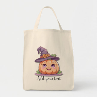 Sweet Pumpkin Magic – Large Halloween Tote Bag