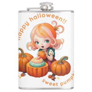 Sweet pumpkin Water Bottle Hip Flask