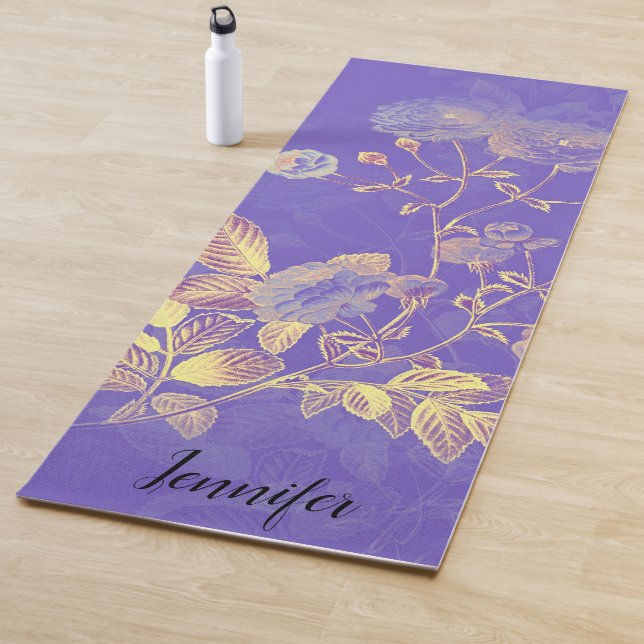 Sweet PURPLE personalised Yoga Mat (In Situ)