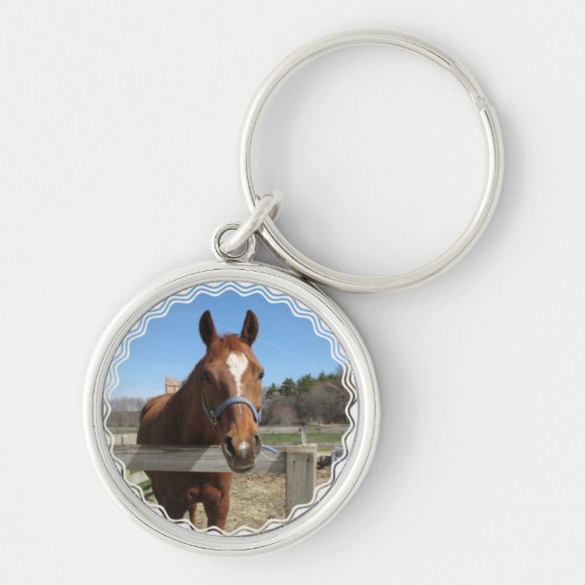 Sweet Quarter Horse Keychain (Front)